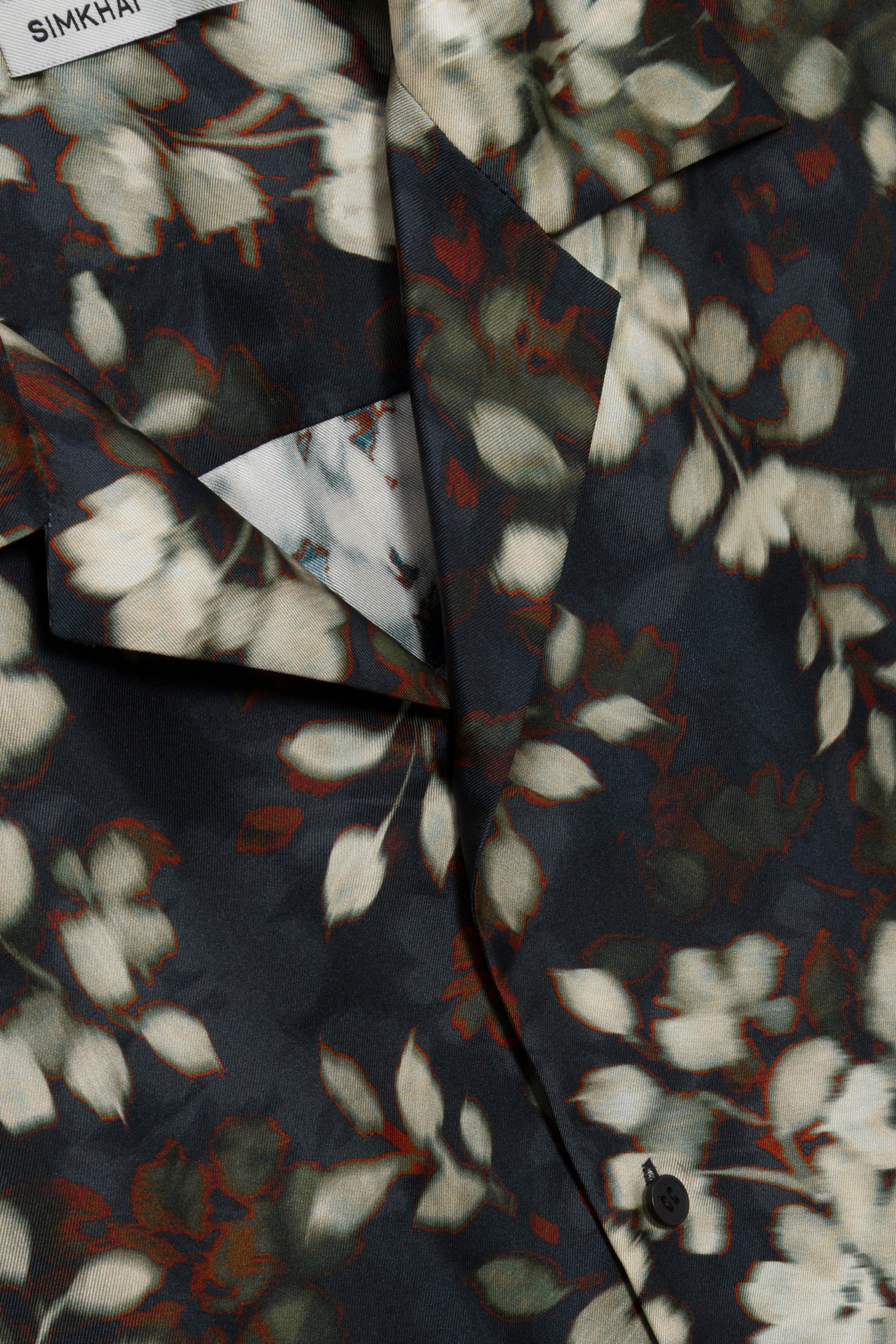 Casper Printed Silk Shirt - Image 7