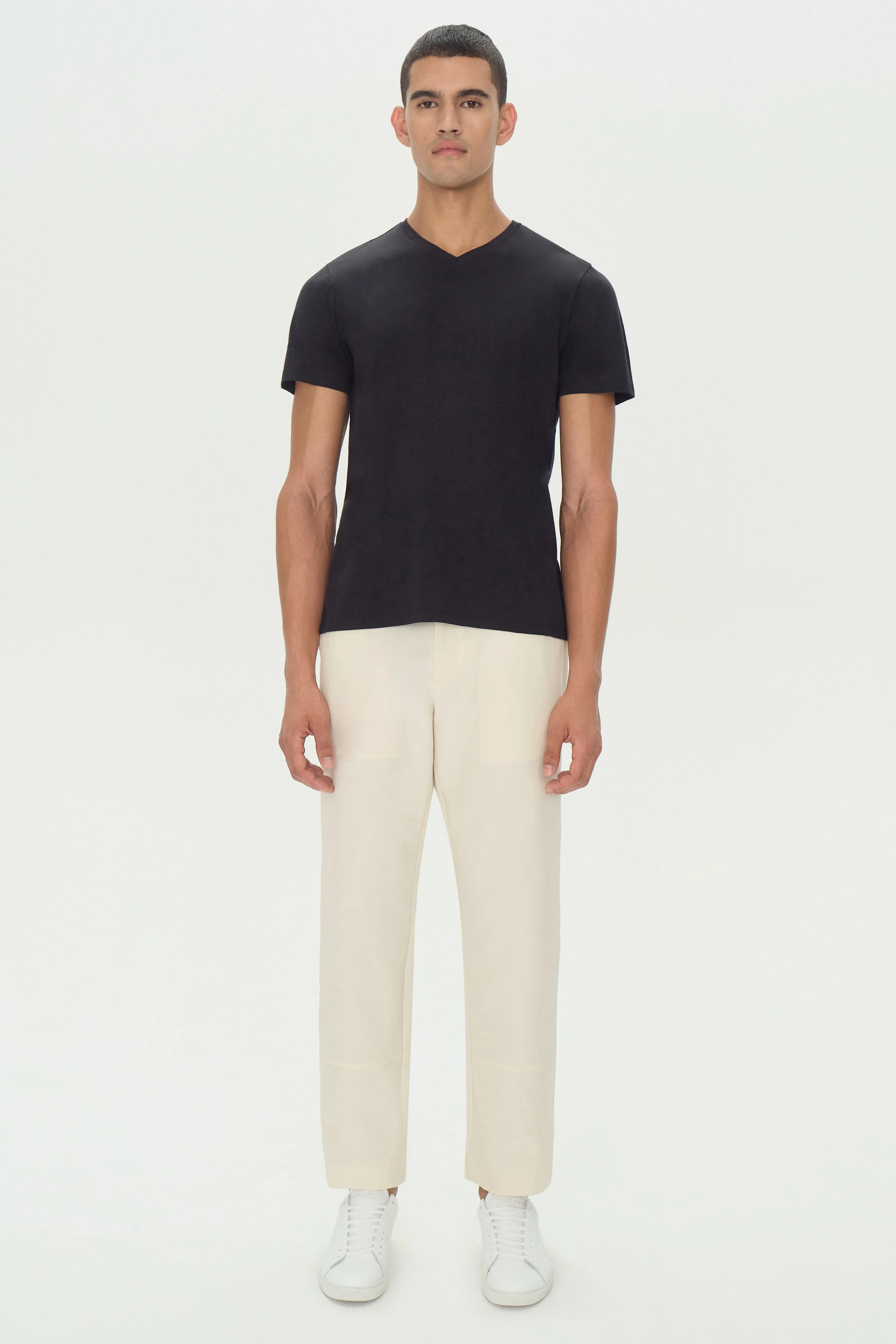 Cotton V Neck - Image 3