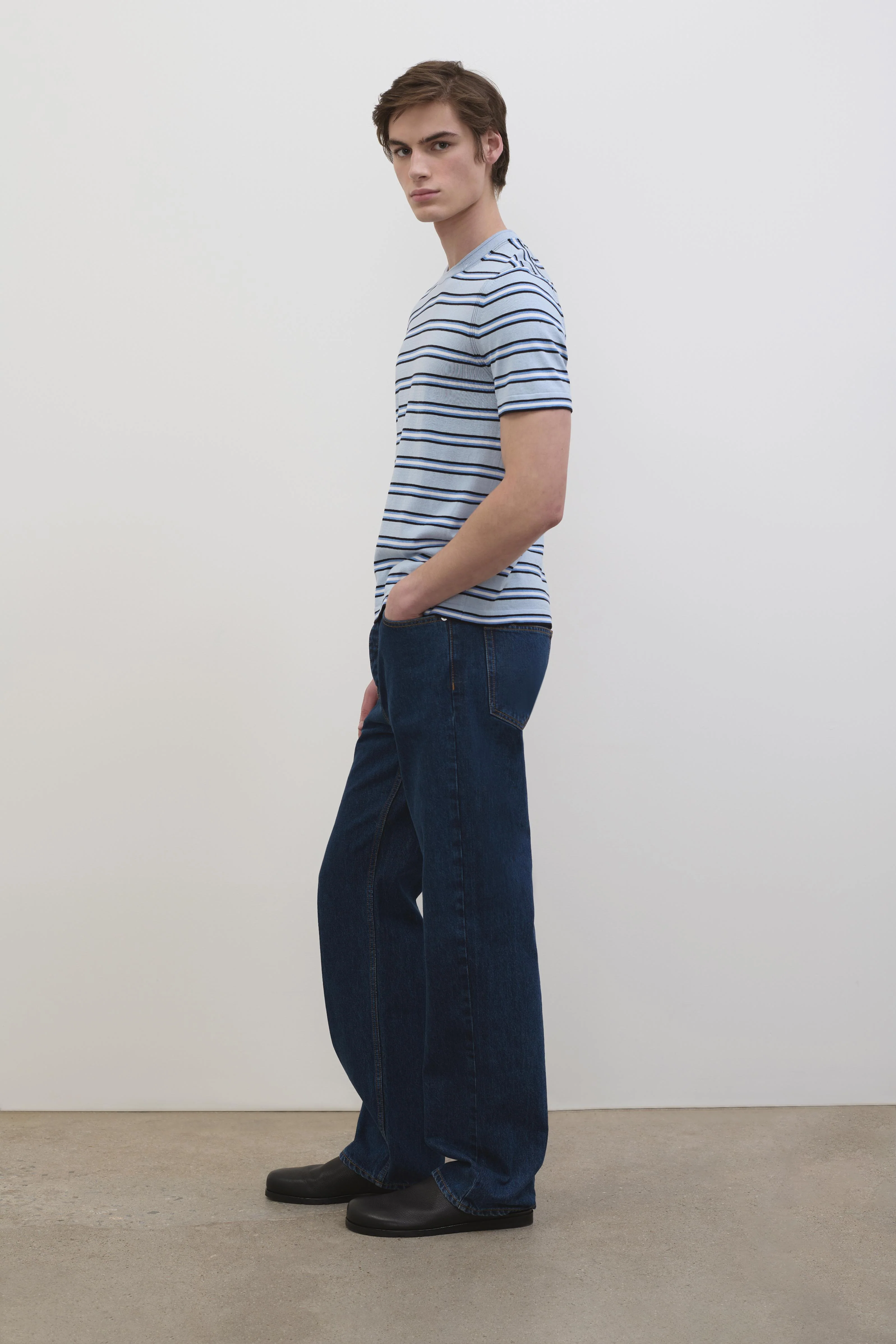Duke Cotton Silk Tee - Image 3