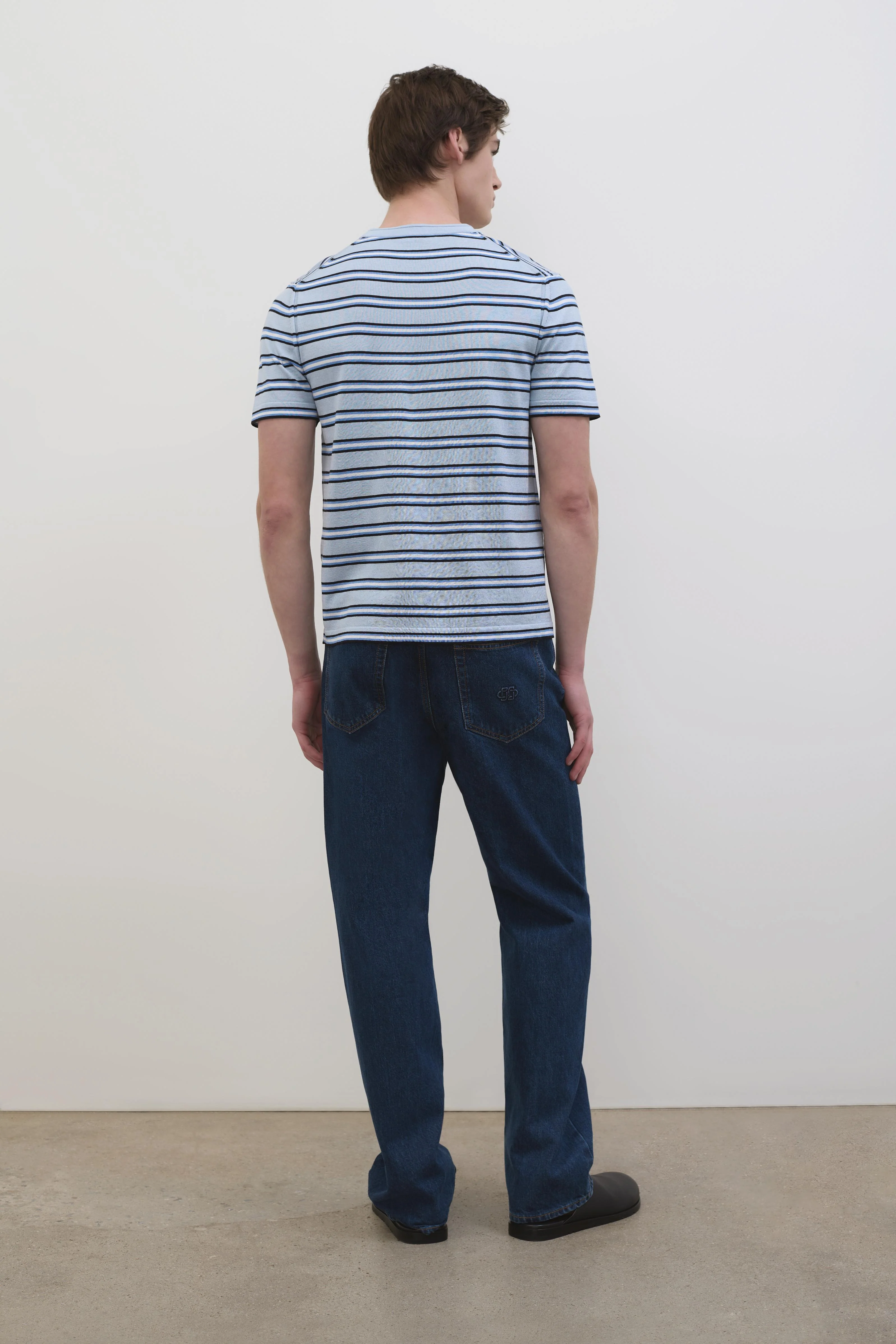 Duke Cotton Silk Tee - Image 4