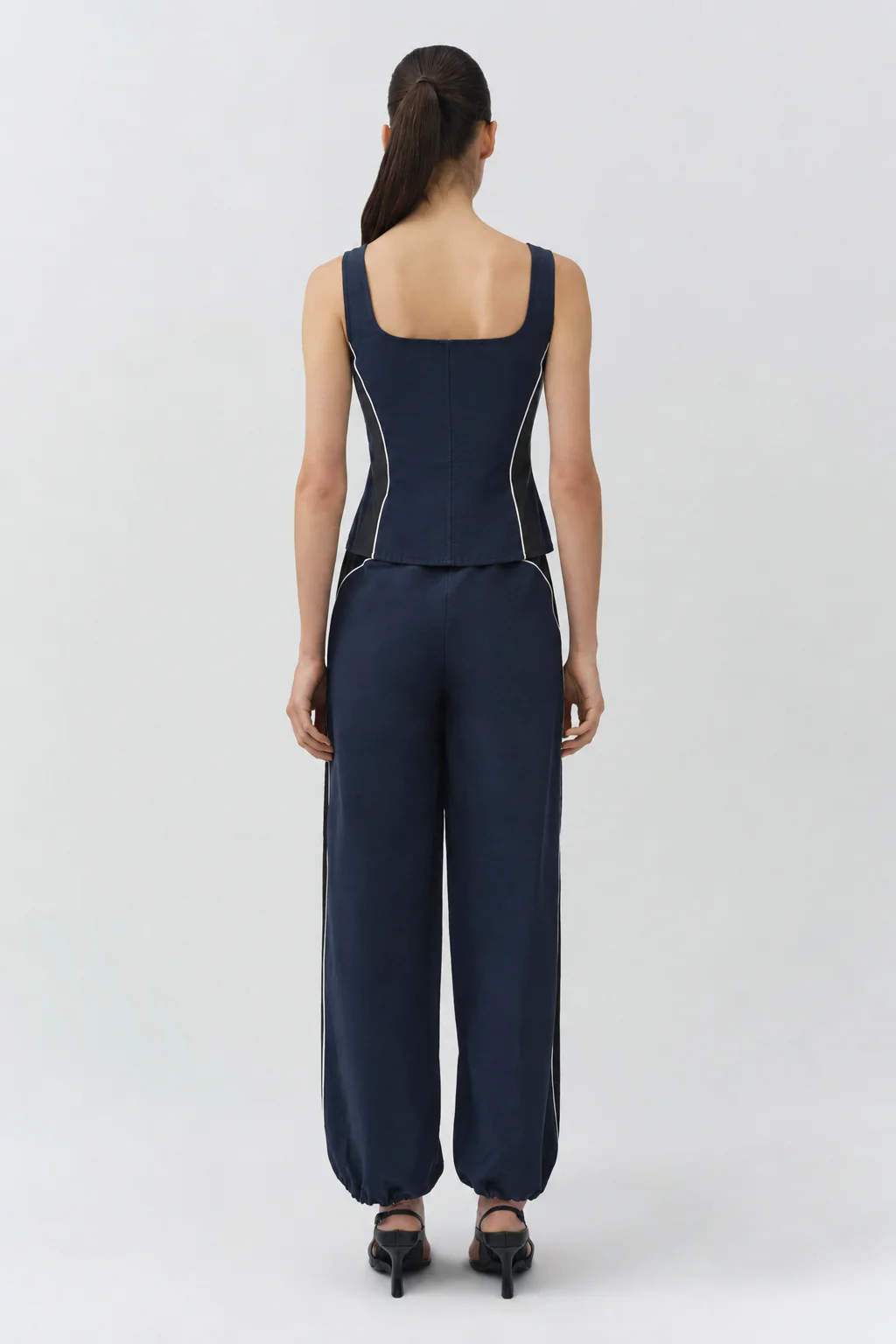 Falin Cotton Faille Jogger - Image 5