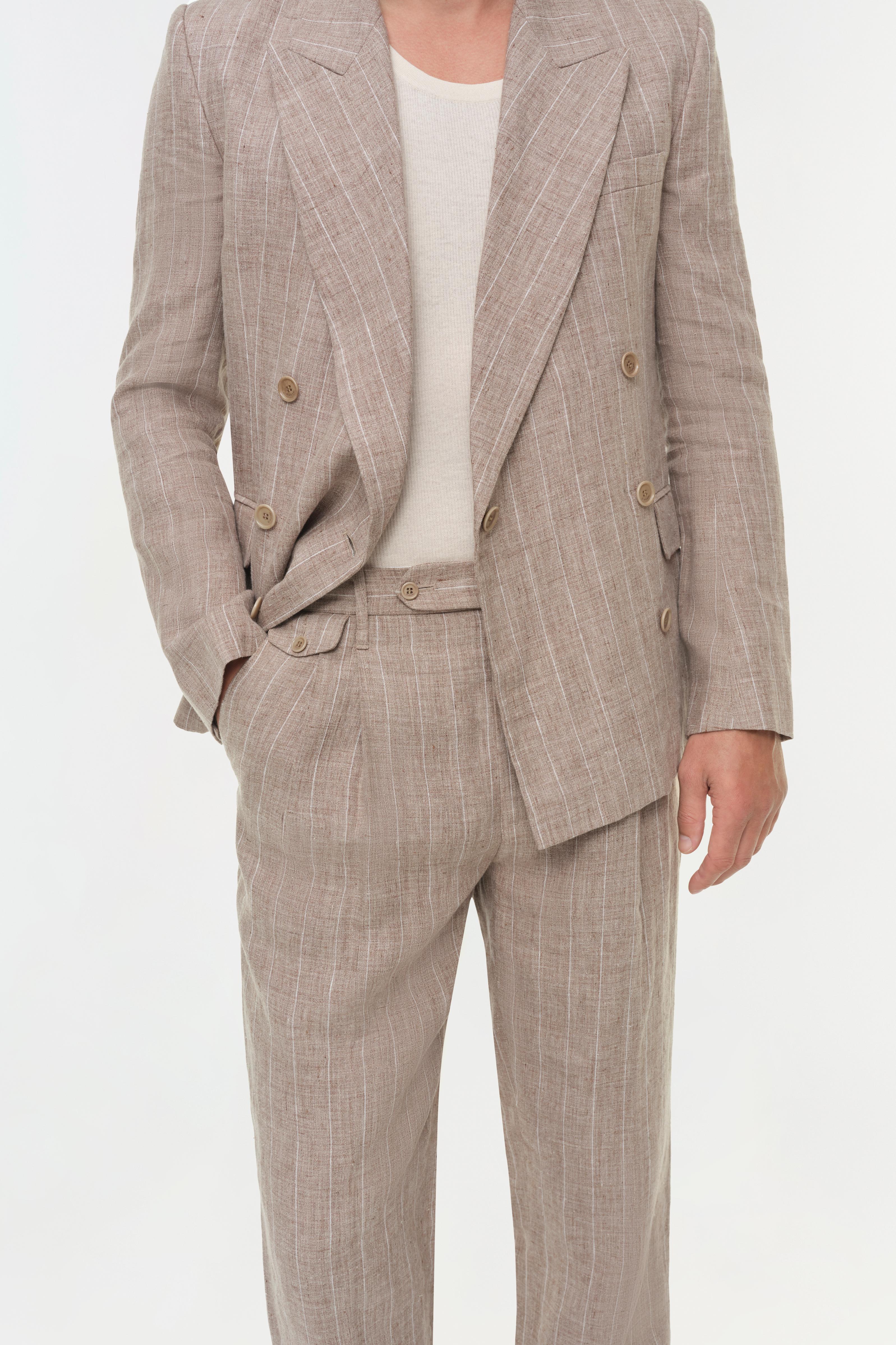 Jacob Pleated Pants - Image 7
