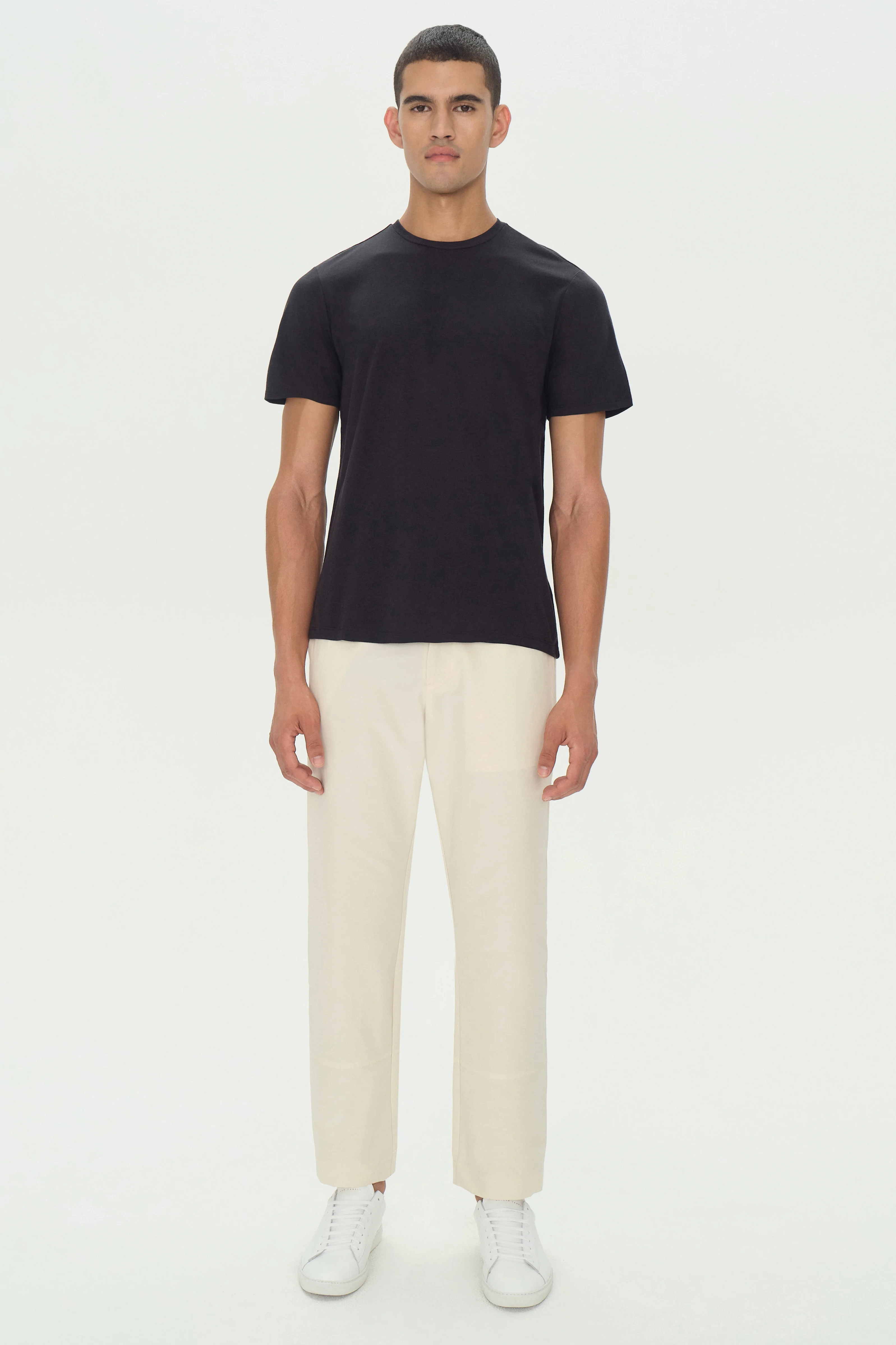 Smooth Cotton Crewneck - Image 3