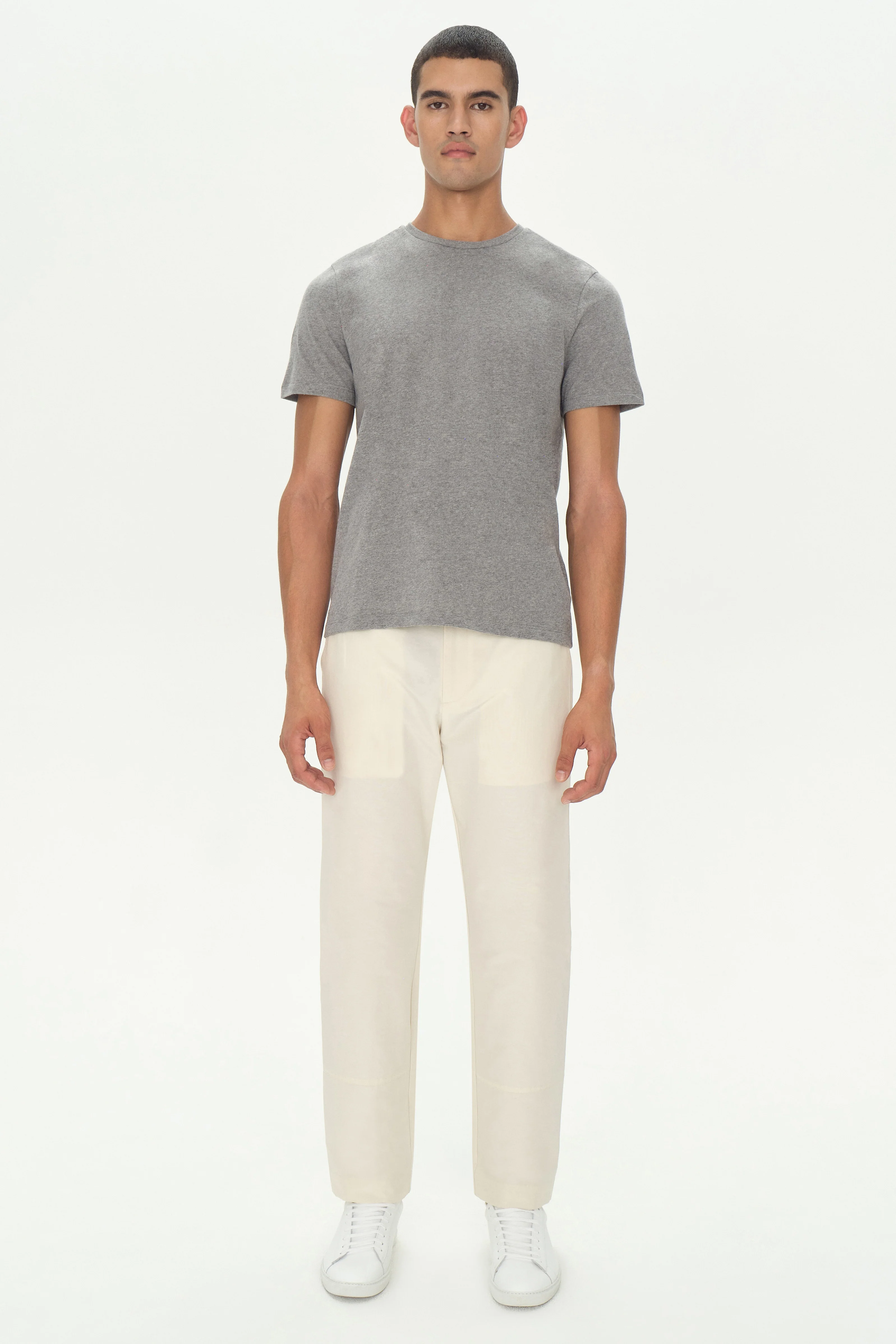 Smooth Cotton Crewneck - Image 3