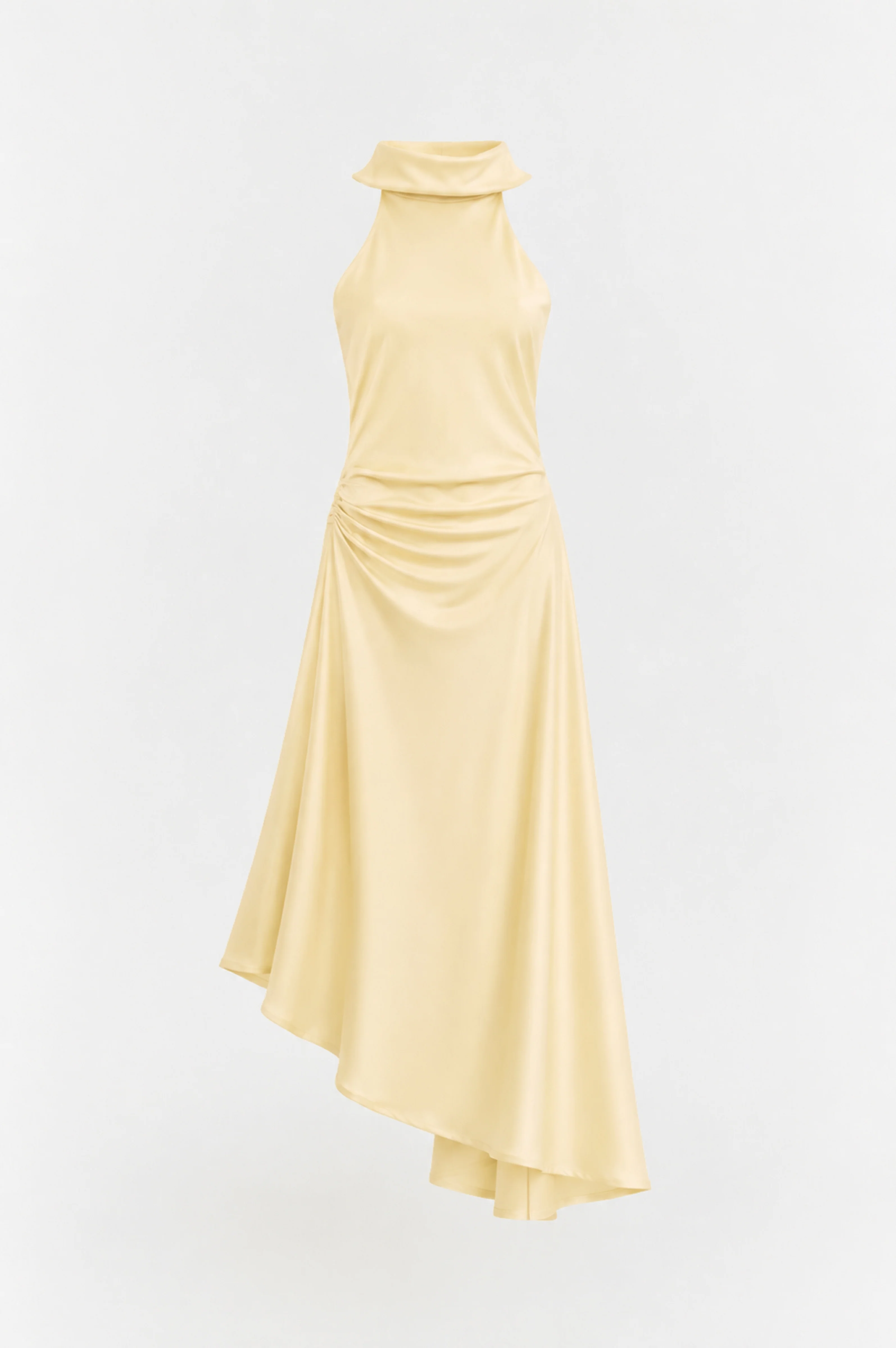 Monica Satin Midi Dress