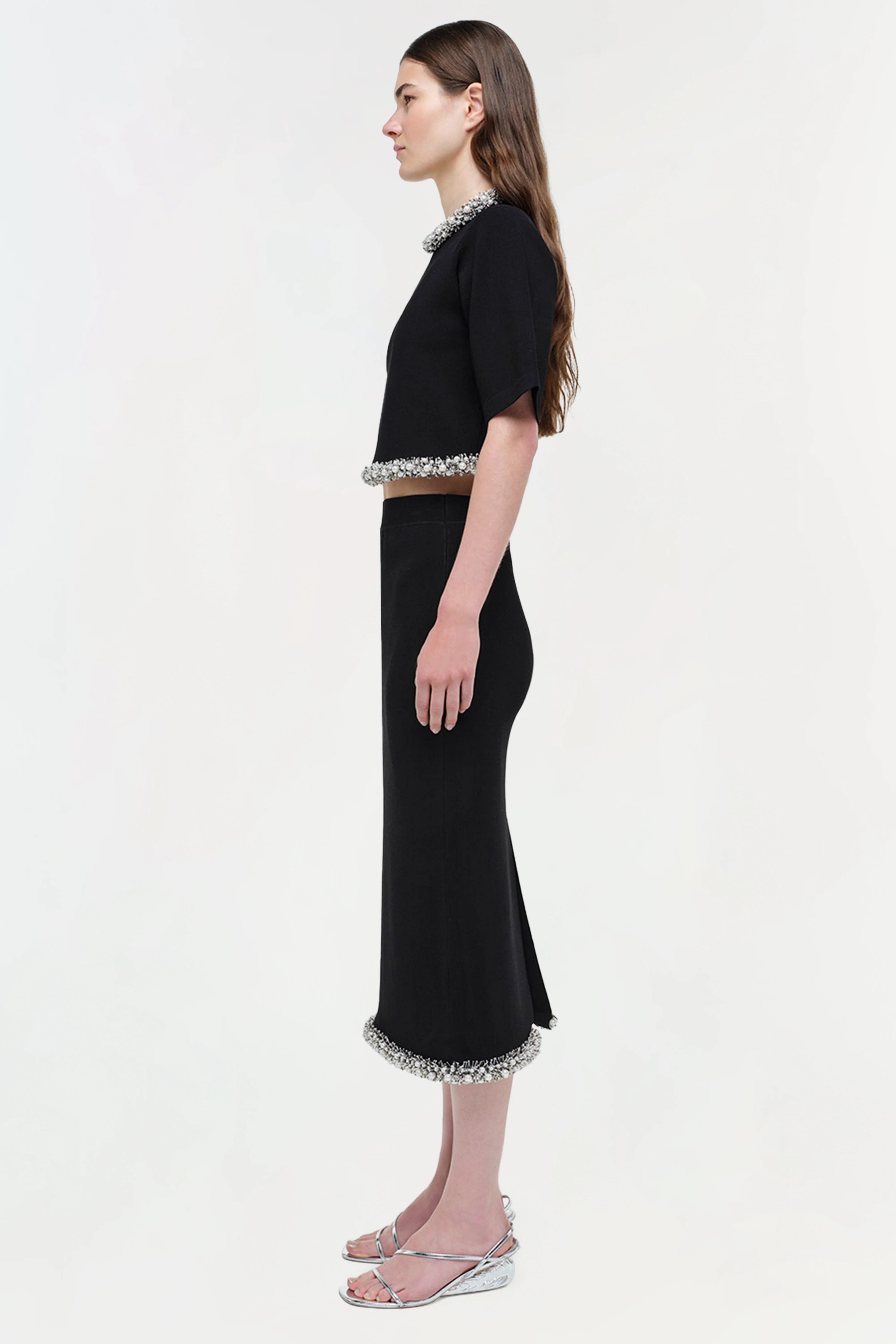 Ozelle Embellished Knit Top - Image 3