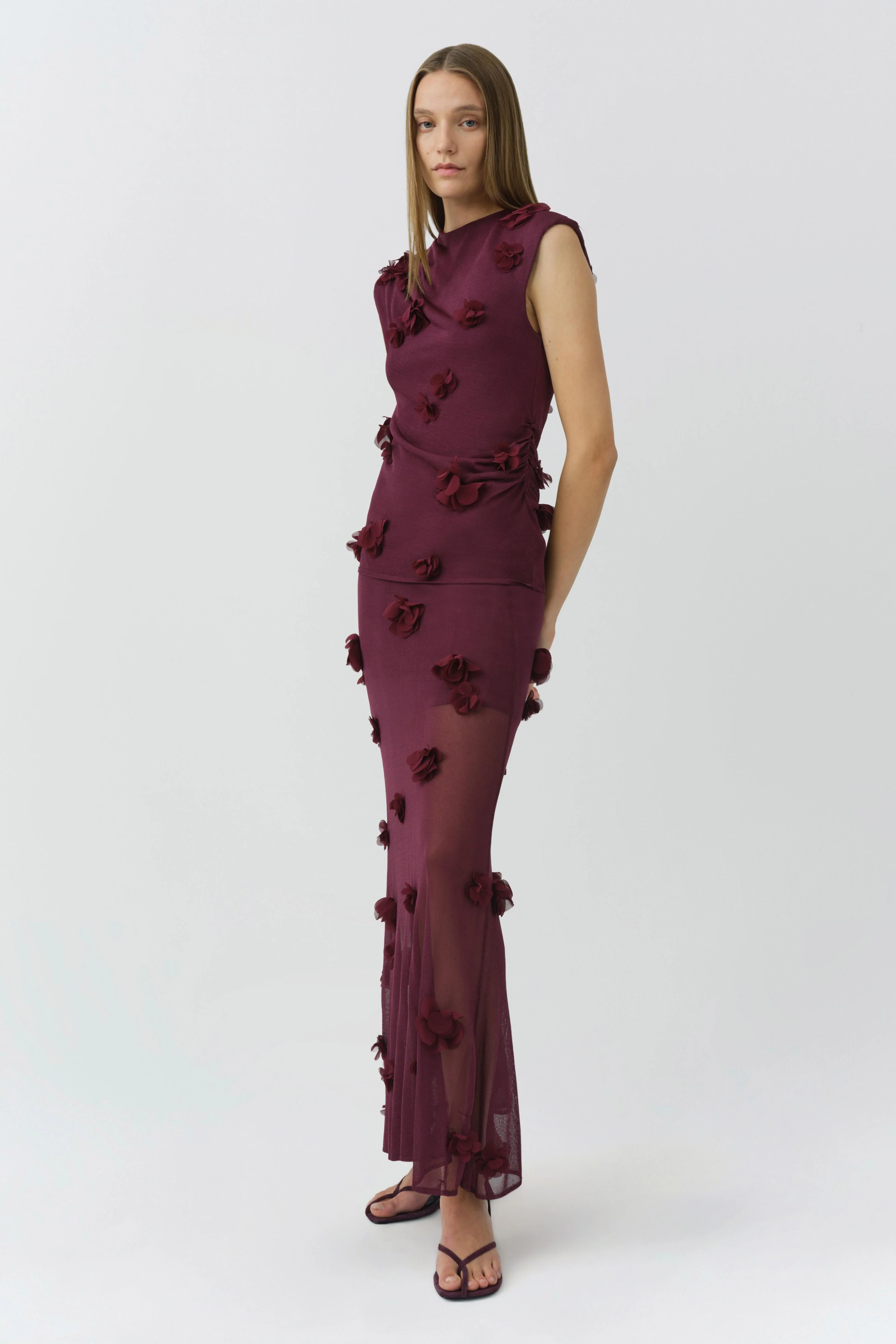 Tessa Floral Applique Top - Image 4