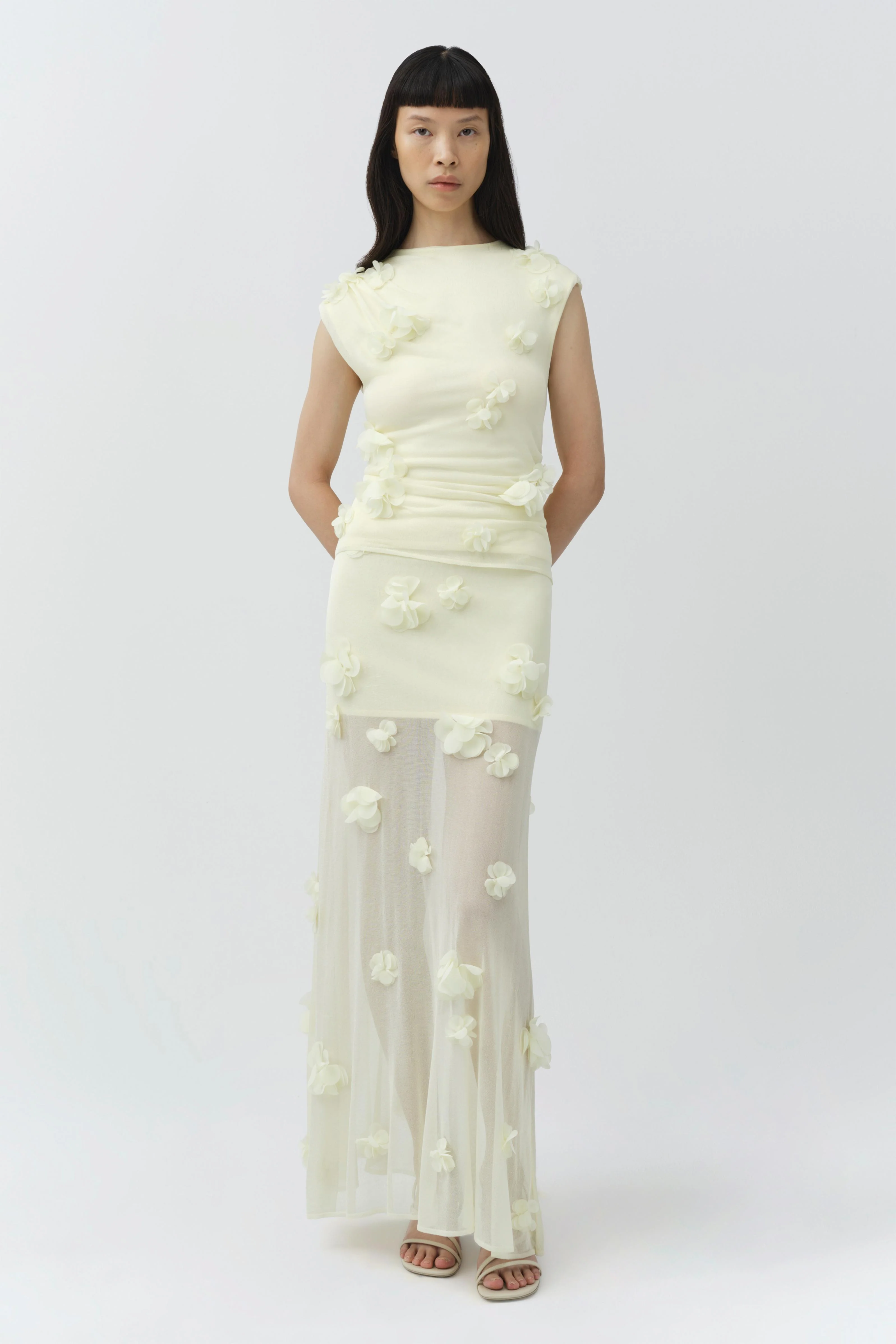 Tessa Floral Applique Top - Image 3