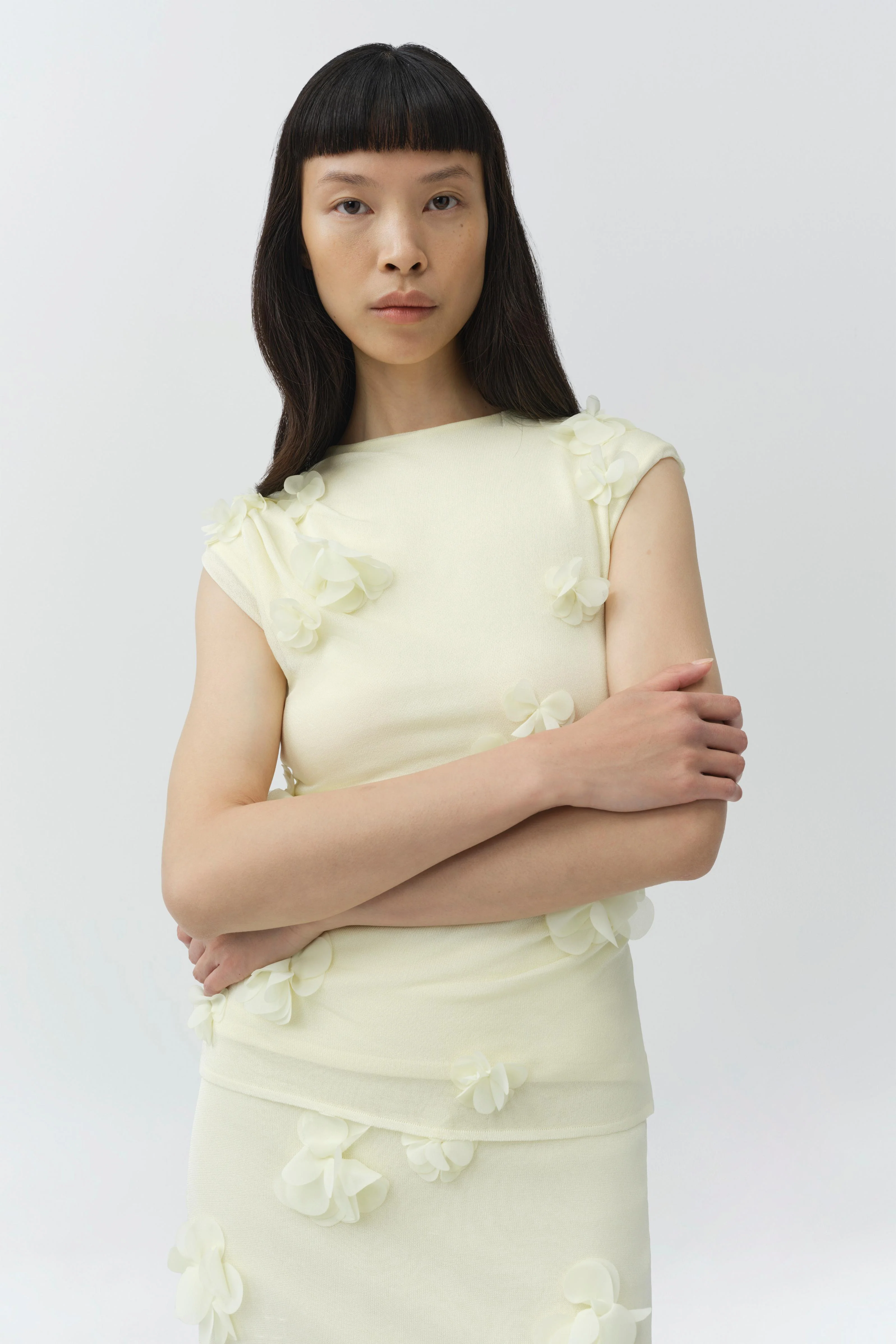 Tessa Floral Applique Top - Image 4